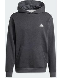 adidas - Seasonal Essentials Mélange Hoodie - Lyst