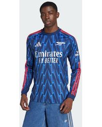 adidas - Arsenal 25/26 Long Sleeve Away Jersey - Lyst