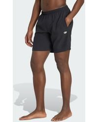 adidas - Trefoil Essentials Swim Shorts - Lyst