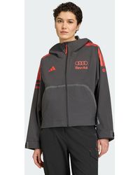 adidas - Audi Revolut F1 Team Mechanics Rain Jacket - Lyst