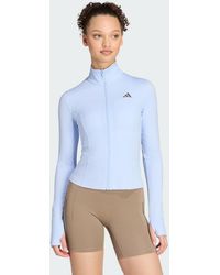 adidas - Chaqueta Con Cremallera 3-Stripes Studio - Lyst