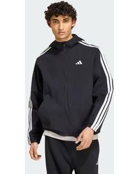 adidas - Essentials 3-Stripes Woven Windbreaker - Lyst