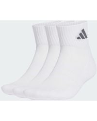 adidas - Cushioned Sportswear Ankle Socks 3 Pair Pack - Lyst