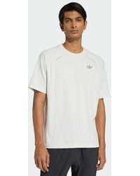 adidas - Tech Trefoil Essentials Polyester T-Shirt - Lyst