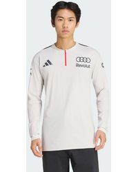 adidas - Audi Revolut F1 Team Engineers &Amp; Marketing Long Sleeve Polo - Lyst