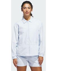 adidas - Ultimate365+ Peplum Grid Jacket - Lyst