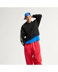 adidas - Adisignature 3 Stripes Crewneck Sweatshirt - Lyst