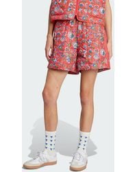 adidas - Pantalón Corto Originals X Liberty London Quilted - Lyst