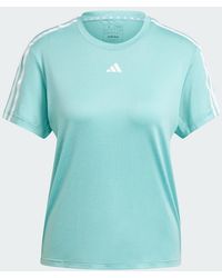 adidas - Aeroready Train Essentials 3-Stripes Tee - Lyst