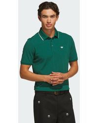 adidas - Originals Twistknit Trefoil Polo Shirt - Lyst