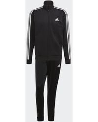 adidas - 3-stripes Fleece Tracksuit - Lyst