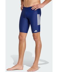 adidas - Costume Jammer Da Nuoto 3 Strisce - Lyst