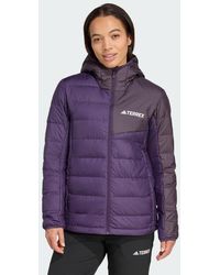 adidas - Terrex Multi Light Down Climawarm Hooded Jacket - Lyst