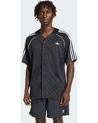 adidas - Adicolor Baseball Jersey - Lyst