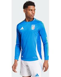 adidas - Italy 24 Long Sleeve Home Authentic - Lyst