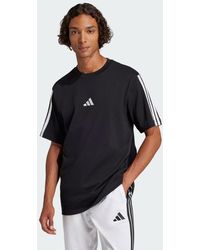 adidas - Essentials 3-Stripes Single Jersey T-Shirt - Lyst