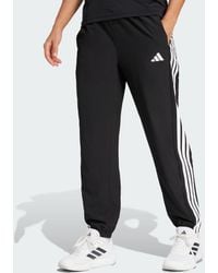 adidas - Train Essentials 3-Stripes Woven Joggers - Lyst