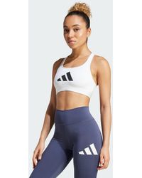 adidas - Primeliftreact Graphic Bra - Lyst
