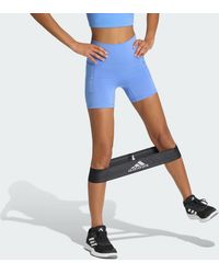 adidas Originals - 3 Stripes Studio All Me Booty Short Leggings - Lyst