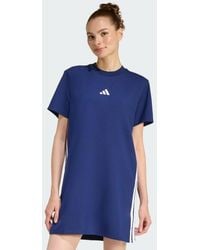 adidas - Essentials 3-Stripes Tee Dress - Lyst