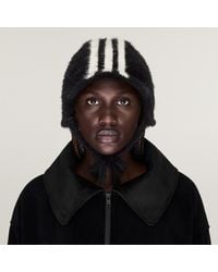adidas - Y-3 Stripes Bonnet Cap - Lyst