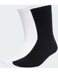 adidas - Everyday Icons Crew Socks 2 Pairs - Lyst