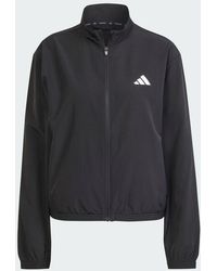 adidas - Gym & Training Train Essentials 3-Stripes Woven Warm-Up Jacket Jd6539 - Lyst