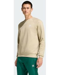 adidas - Trefoil Essentials Crew Sweatshirt - Lyst