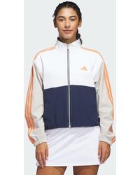 adidas - Beyond The Course Colorblock Twistweave Full-Zip Jacket - Lyst