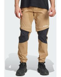 adidas - Terrex Utilitas Hiking Zip-Off Tracksuit Bottoms - Lyst