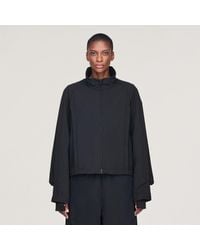adidas - Y-3 Cropped Nylon Jacket - Lyst