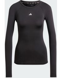 adidas - Techfit Long Sleeve Training Top - Lyst