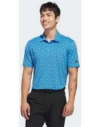 adidas - Ultimate365 Mesh Print Climacool Polo Shirt - Lyst