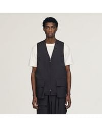 adidas - Y-3 Sport Uniform Pocket Vest - Lyst