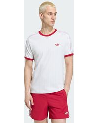 adidas Originals - Drop Needle 3-Stripes T-Shirt - Lyst