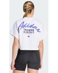 adidas - Primelift Workout Graphics T-Shirt - Lyst