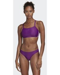 adidas 3-Streifen Bikini - Lila