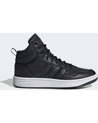 adidas - Zapatilla Hoops 3.0 Mid Lifestyle Basketball Classic Fur Lining Winterized - Lyst