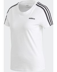 adidas - Essentials 3-Stripes T-Shirt - Lyst
