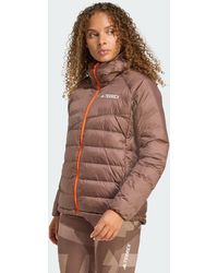 adidas - Terrex Xperior Climawarm+ Down Hooded Jacket - Lyst