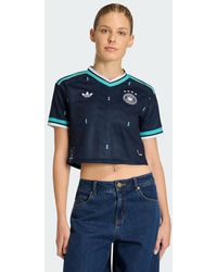 adidas - Germany 26 Away Cropped Jersey - Lyst