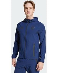adidas - Manchester United Tiro 25 Competition Vis Tech Travel Jacket - Lyst