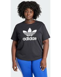 adidas - Adicolor Trefoil Boxy T-shirt (plus Size) - Lyst