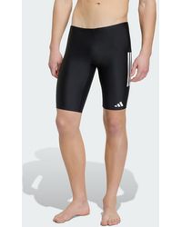 adidas - Costume Jammer Da Nuoto 3 Strisce - Lyst