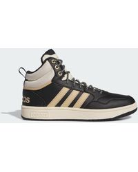 adidas - Hoops 3.0 Mid Lifestyle Basketball Classic Fur Lining Winterized Shoes - Lyst