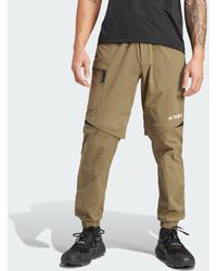 adidas - Pantaloni da hiking Terrex Utilitas Zip-Off - Lyst