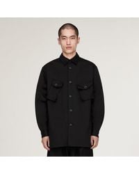 adidas - Y-3 Twill Utility Overshirt - Lyst