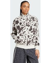adidas - Originals Satin Track Top - Lyst
