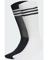 adidas Originals - Textured Crew Socks 2 Pairs - Lyst
