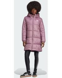 adidas - Adicolor Long Puffer Jacket - Lyst